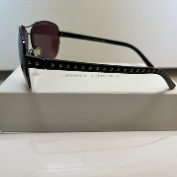 Jimmy Choo Aviator Sunglasses - Picture 3 of 5